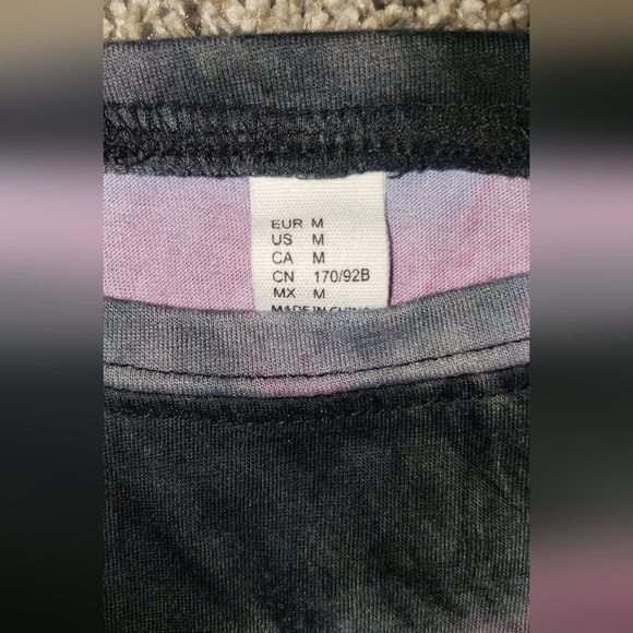 Oversized Long Sleeve Tie Dye Graphic Tshirt - Picture 4 of 5